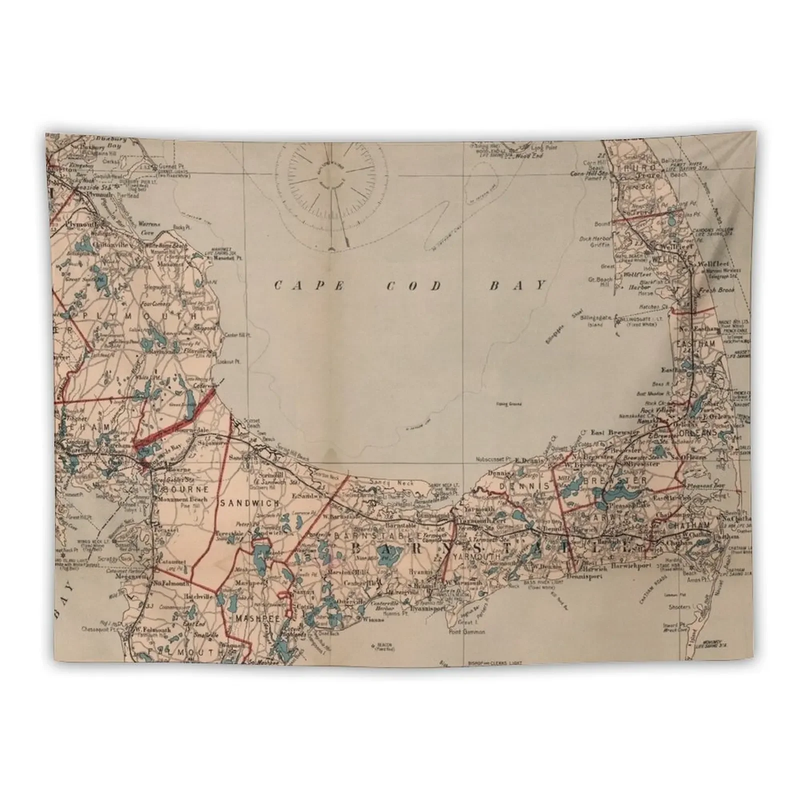 Vintage Map of Cape Cod MA (1905) Tapestry Cute Decor Home And Comfort Decor House Decoration Room Decor Korean Style Tapestry
Vintage Map of Cape Cod MA (1905) Tapestry Cute Decor Home And Comfort Decor House Decoration Room Decor Korean Style Tapestry