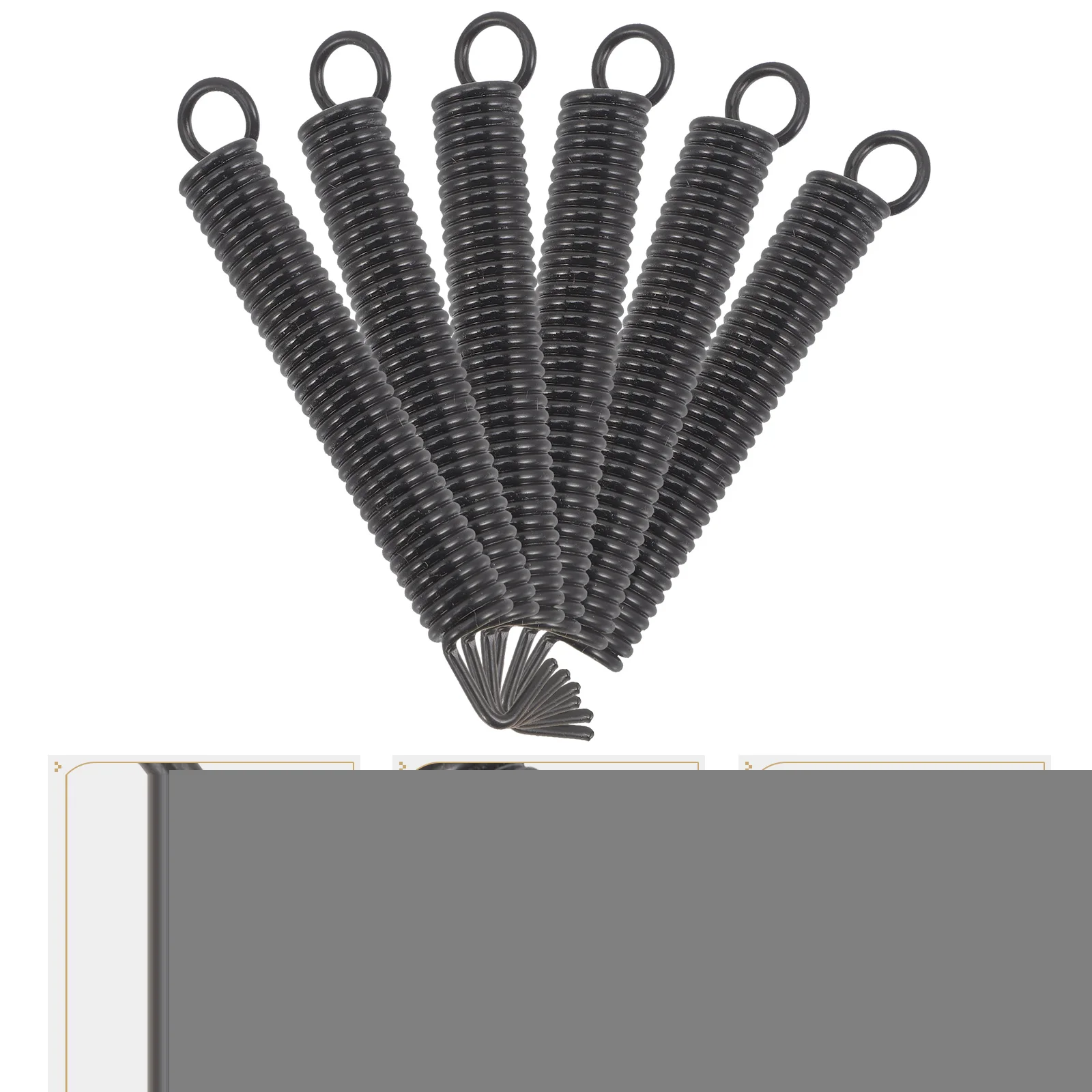6 Pcs Black Tremolo Springs for Electric Guitar Vibrato Bridge Durable Metal Practical Guitar Parts Accessories Supply Extension
6 Pcs Black Tremolo Springs for Electric Guitar Vibrato Bridge Durable Metal Practical Guitar Parts Accessories Supply Extension