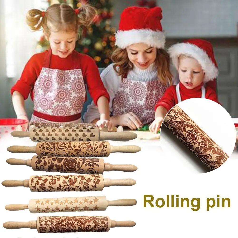 Arjmide 35X4.5CM European Retro Flower Window Grilles Deep Engraved Wooden Embossed Cookies Rolling Pin for Baking 3D Mold G5P4
Arjmide 35X4.5CM European Retro Flower Window Grilles Deep Engraved Wooden Embossed Cookies Rolling Pin for Baking 3D Mold G5P4