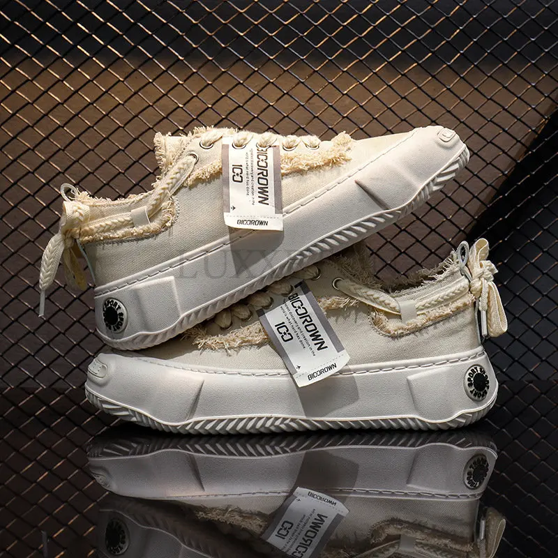 Men's Casual Shoes Wear-Resistant Non-slip Fashion Breathable Comfortable Outdoor Platform Walking Shoes Spring Autumn Main
Men's Casual Shoes Wear-Resistant Non-slip Fashion Breathable Comfortable Outdoor Platform Walking Shoes Spring Autumn Main