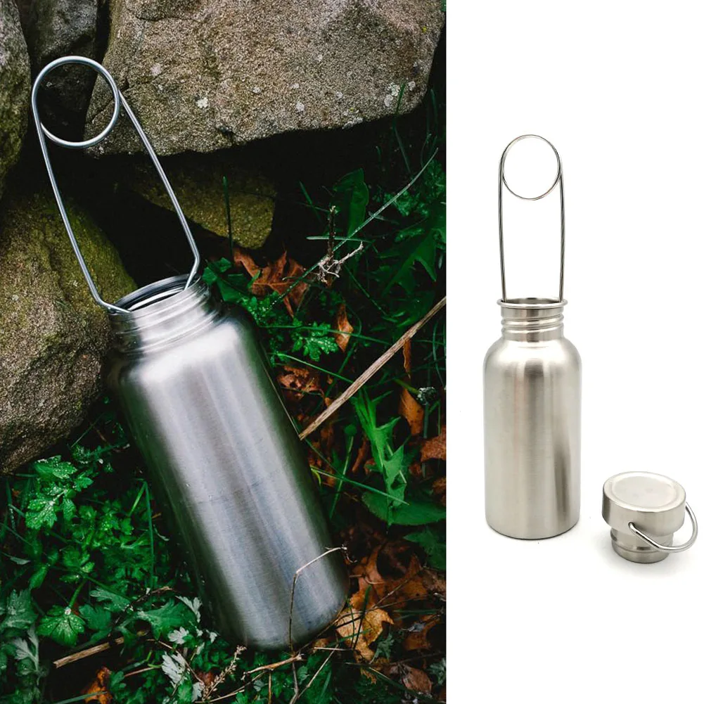 For Cooking Food And Water Water Bottle Cup 1pc Outdoor Camping Wild Survival With Hanging Hook High Performance
For Cooking Food And Water Water Bottle Cup 1pc Outdoor Camping Wild Survival With Hanging Hook High Performance