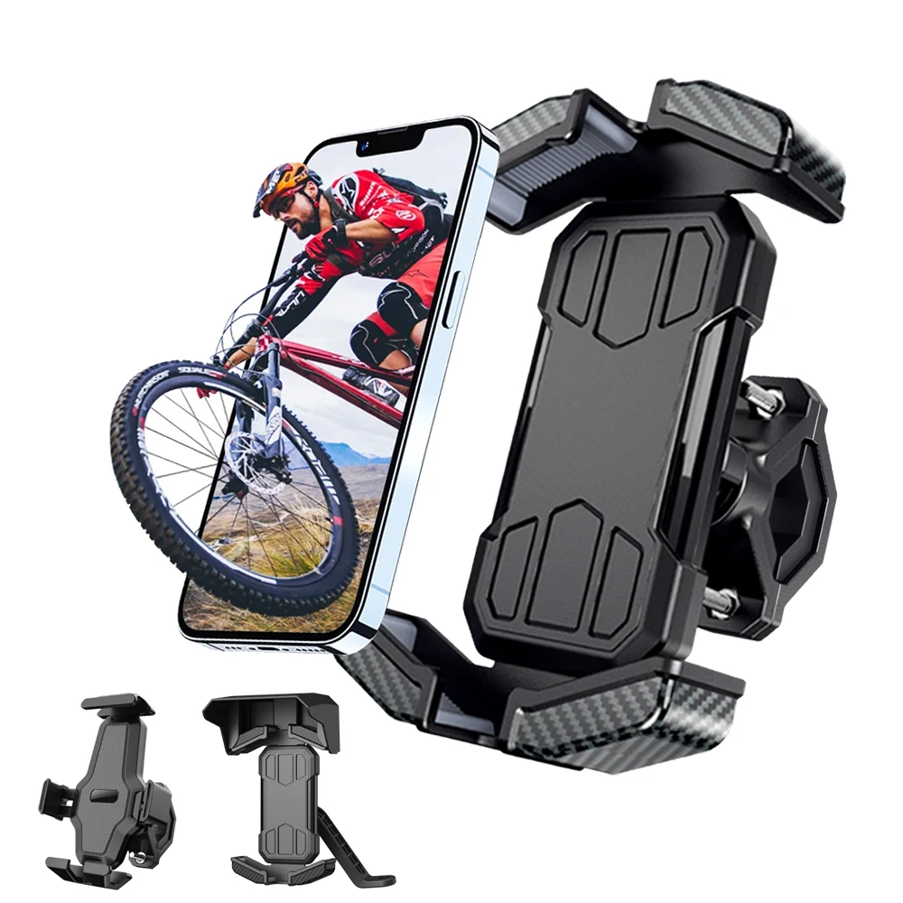 Motorcycle Phone Mount Bike Bicycle Holder 360° View for Handlebar Bicycle Phone Mount 4.7-7" Cell Stand Clamp Scooter GPS Clip
Motorcycle Phone Mount Bike Bicycle Holder 360° View for Handlebar Bicycle Phone Mount 4.7-7" Cell Stand Clamp Scooter GPS Clip