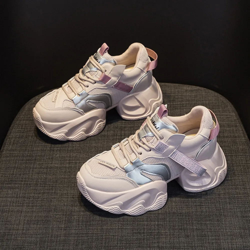 Dad's Shoes Women's 2025 Spring New Style Thick Sole with Increased Height Inside Casual Student Shoe Womens Shoe Sneakers Women
Dad's Shoes Women's 2025 Spring New Style Thick Sole with Increased Height Inside Casual Student Shoe Womens Shoe Sneakers Women