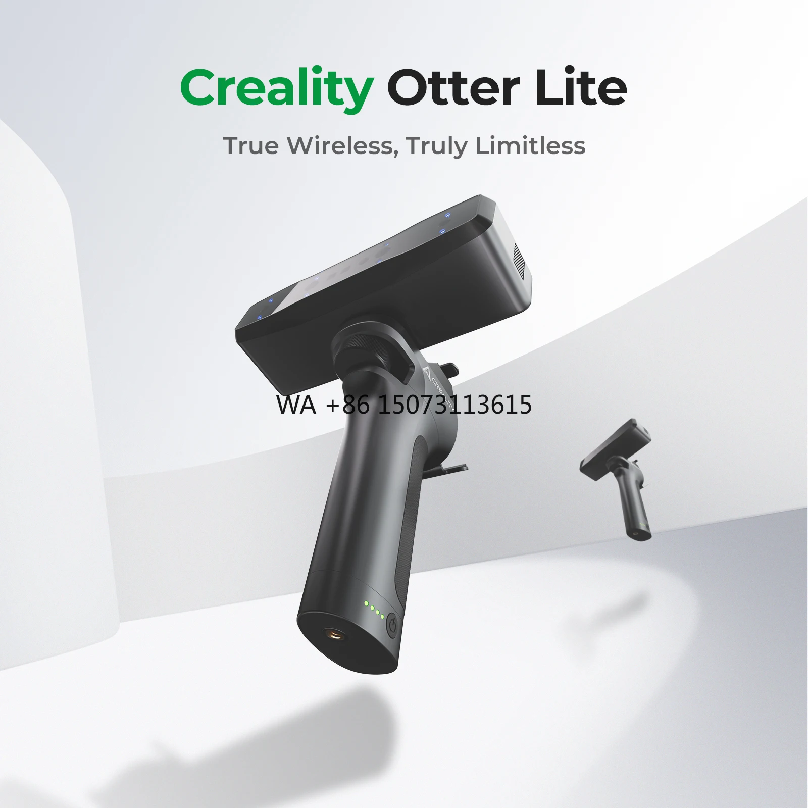 Creality Otter Lite 3d Scanner a Maximum Frame Rate 30fps Accuracy of 0.05mm Otter Lite Has a Built-in Wireless Wi-fi Module
Creality Otter Lite 3d Scanner a Maximum Frame Rate 30fps Accuracy of 0.05mm Otter Lite Has a Built-in Wireless Wi-fi Module