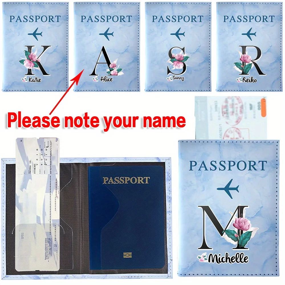 Custom Name Passport Holder Travel Accessories Passport Cover Personality Customized Synthetic Leather Passport Covers
Custom Name Passport Holder Travel Accessories Passport Cover Personality Customized Synthetic Leather Passport Covers