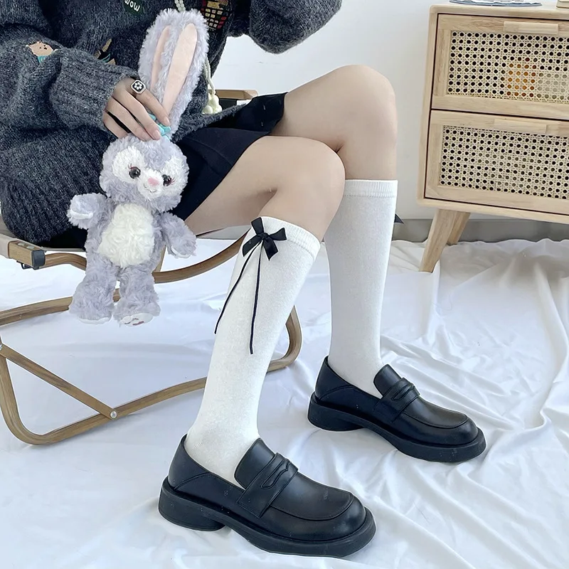 Japanese Lolita Calf Socks Sweet Princess Ribbon Lolita Socks Women Soft sister Bowknot Solid Color Sweet Mid Tube Socks Cosplay
Japanese Lolita Calf Socks Sweet Princess Ribbon Lolita Socks Women Soft sister Bowknot Solid Color Sweet Mid Tube Socks Cosplay