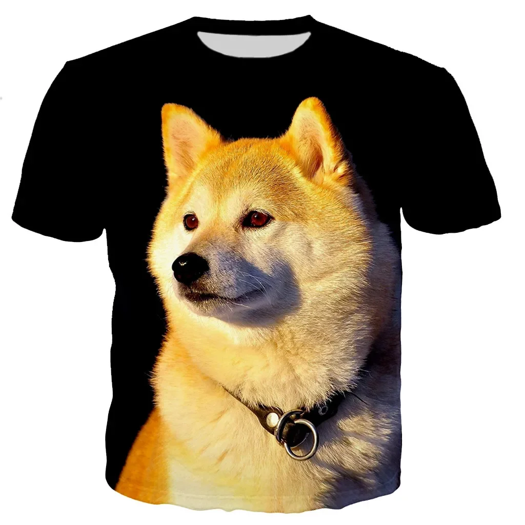 New Cute Dog 3d Printing Men's Women's T-shirts Casual Harajuku Style Street Sports Breathable Lightweight Fitness Short Sleeves
New Cute Dog 3d Printing Men's Women's T-shirts Casual Harajuku Style Street Sports Breathable Lightweight Fitness Short Sleeves