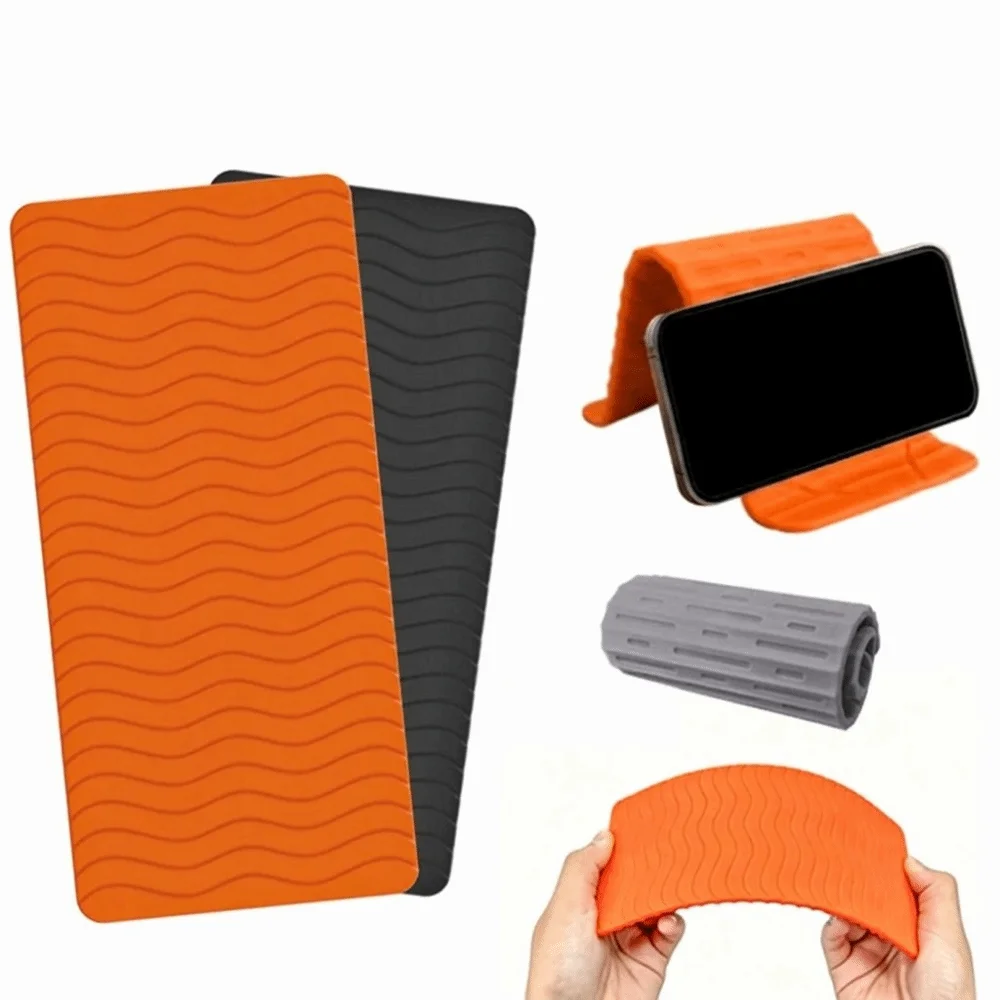 Silicone Bendable Phone Holder Anti-Slip Design Multi Functional Flexible Phone Stand Portable Folding Deformation
Silicone Bendable Phone Holder Anti-Slip Design Multi Functional Flexible Phone Stand Portable Folding Deformation