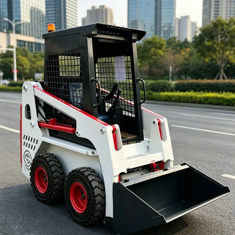 Customized Farm Skid Steer Handler, CE & EMC Dual Certified, Ride-on Skid Steer Equipment, Grain Transfer Loader
Customized Farm Skid Steer Handler, CE & EMC Dual Certified, Ride-on Skid Steer Equipment, Grain Transfer Loader