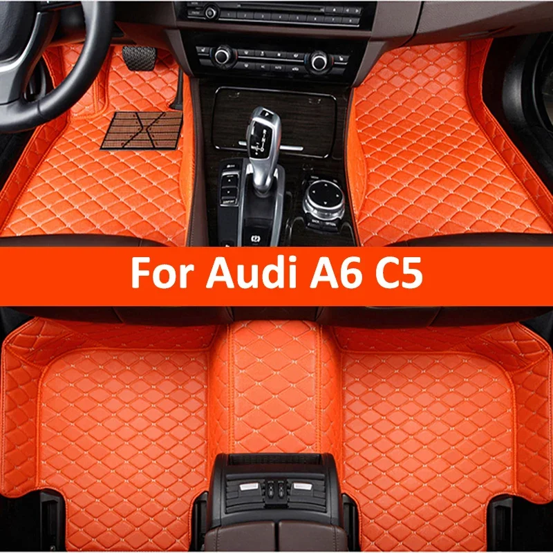 Custom Car Floor Mats For Audi A6 C5 1997-2005 Years Auto Carpets Waterproof Foot Coche Mats Pads Accessories
Custom Car Floor Mats For Audi A6 C5 1997-2005 Years Auto Carpets Waterproof Foot Coche Mats Pads Accessories