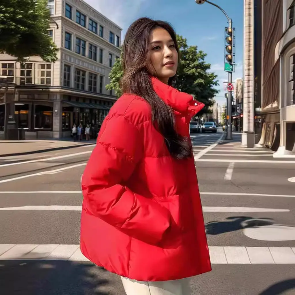 Women's Winter Thickened Cotton-padded Jacket Korean Style Loose Fit Trendy Bread Clothing
Women's Winter Thickened Cotton-padded Jacket Korean Style Loose Fit Trendy Bread Clothing