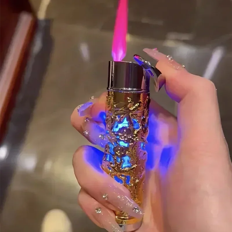 3D Metal Relief Dragon Windproof Lighter Butane Turbo Red Flame Portable Women Lighter Cigarette Accessories Trendy Men's Gift
3D Metal Relief Dragon Windproof Lighter Butane Turbo Red Flame Portable Women Lighter Cigarette Accessories Trendy Men's Gift