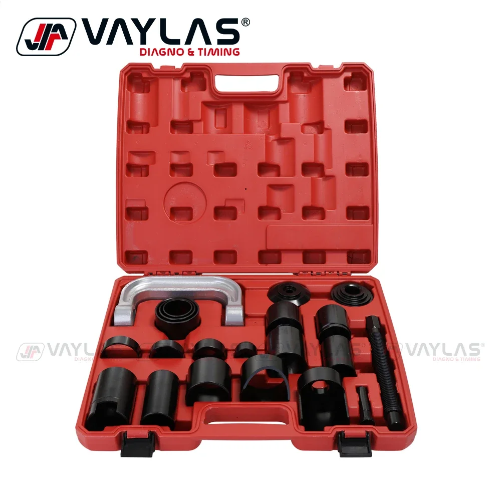 21pcs Car Ball Joint Remover Tool Kit Installing Convenient Removal Automotive Ball Head Disassembly Tools Set
21pcs Car Ball Joint Remover Tool Kit Installing Convenient Removal Automotive Ball Head Disassembly Tools Set