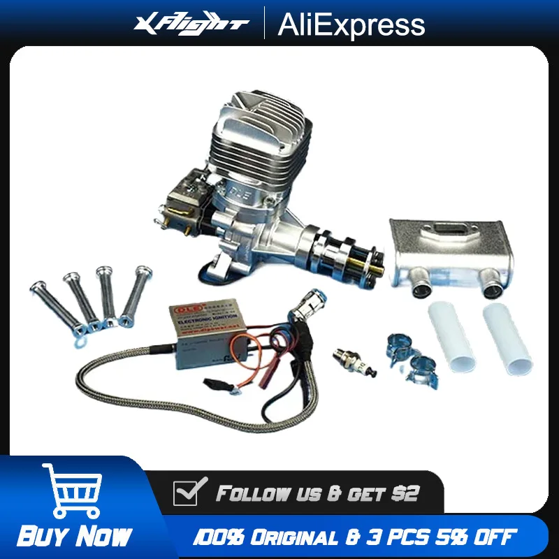 DLE35RA RC Gas Engine 35cc 2-Stroke Rear Exhaust Air-Cooled Hand Start Scale Model Aircraft Power System
DLE35RA RC Gas Engine 35cc 2-Stroke Rear Exhaust Air-Cooled Hand Start Scale Model Aircraft Power System