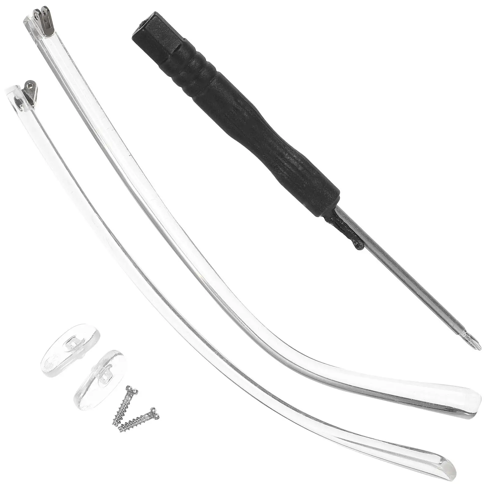 Clear Eyewear Replacement Temple Arm Glasses Accessories Comfortable Electroplating Universal Repair Kit Stylish
Clear Eyewear Replacement Temple Arm Glasses Accessories Comfortable Electroplating Universal Repair Kit Stylish