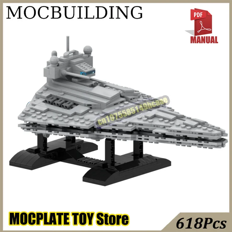 Destoyer Display Model MOC Building Blocks Construction Toys Birthday Gift Collection
Destoyer Display Model MOC Building Blocks Construction Toys Birthday Gift Collection