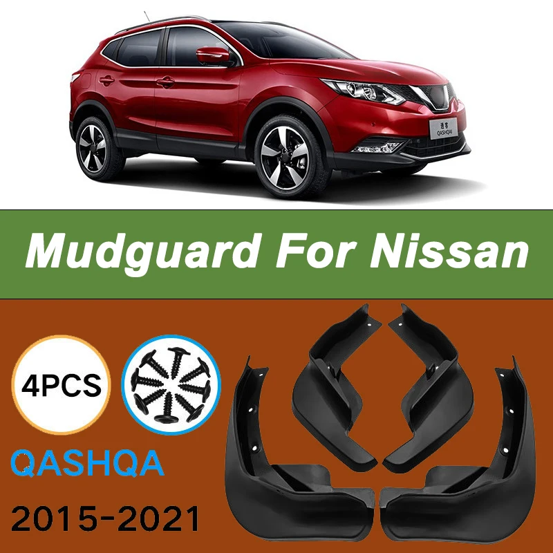 For Nissan Qashqai 2015-2021 Automotive Tire Mudguard Waterproof Prevent Mud Splashing Car Mud Flap Fender Trim 4pcs Accessories
For Nissan Qashqai 2015-2021 Automotive Tire Mudguard Waterproof Prevent Mud Splashing Car Mud Flap Fender Trim 4pcs Accessories