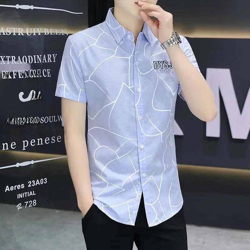 Summer Men's Slim Fit ort Sve irt Casual Sli Korean Version Busin Casual Trendy Student f Sve Faionable...
Summer Men's Slim Fit ort Sve irt Casual Sli Korean Version Busin Casual Trendy Student f Sve Faionable...