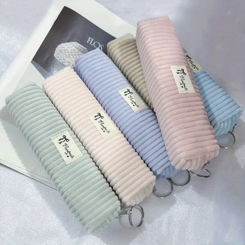 2Pc simple crystal flannel multi-purpose stationery storage pencil case
2Pc simple crystal flannel multi-purpose stationery storage pencil case