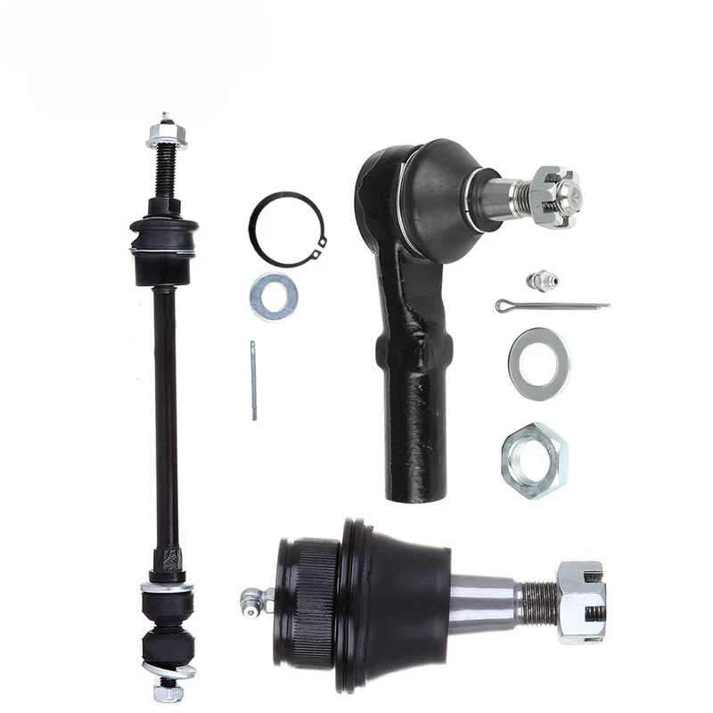 R+ Front lower ball joint, steering linkage rod, tie rod end suitable for Dodge Ram 1500 2002-05
R+ Front lower ball joint, steering linkage rod, tie rod end suitable for Dodge Ram 1500 2002-05
