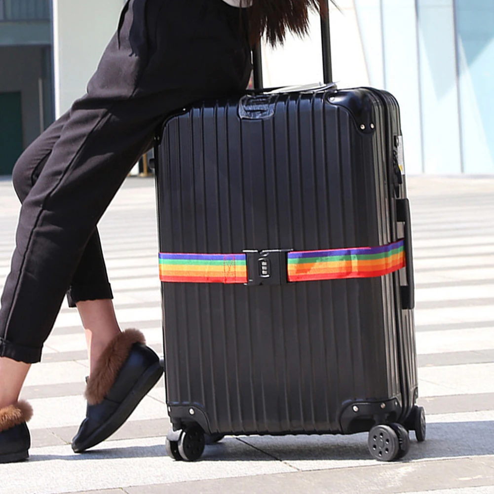 Password Lock Luggage Strap Easy to Use Travel Suitcase Buckle Strap Secure Lock Safe Packing Belt Safety Suitcase Belt
Password Lock Luggage Strap Easy to Use Travel Suitcase Buckle Strap Secure Lock Safe Packing Belt Safety Suitcase Belt
