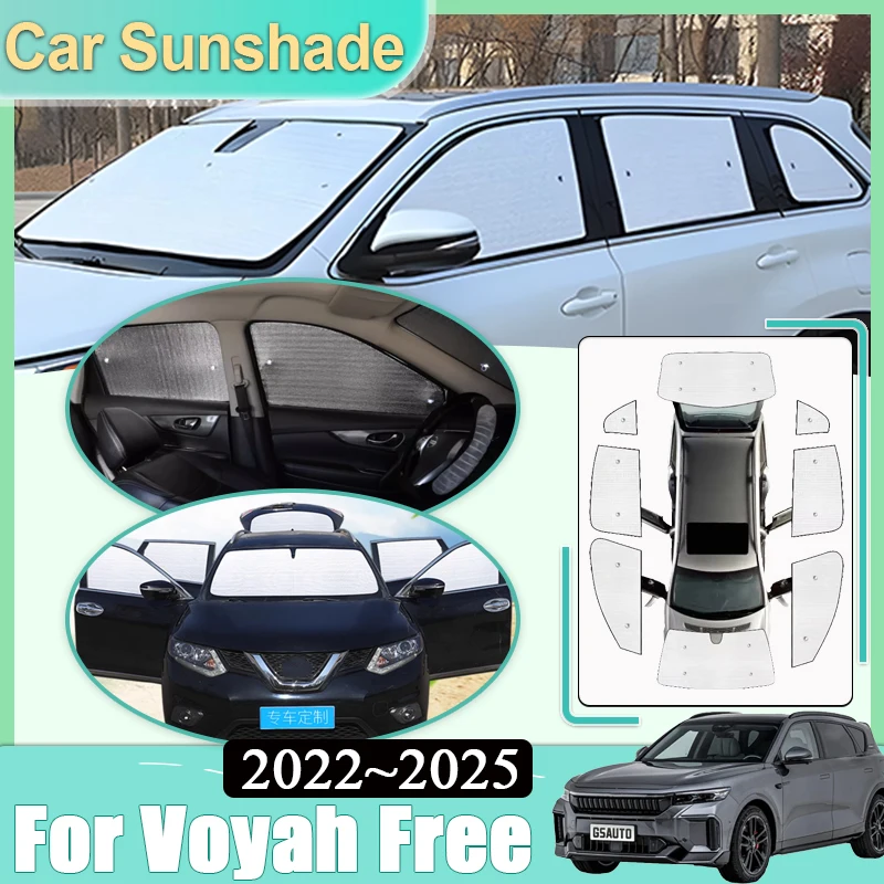 Car Window Sunshades For Voyah Free 2022~2025 Rabdan One Car Windshield Anti-UV Sun Protection Shades Visor Parasol Accessories
Car Window Sunshades For Voyah Free 2022~2025 Rabdan One Car Windshield Anti-UV Sun Protection Shades Visor Parasol Accessories