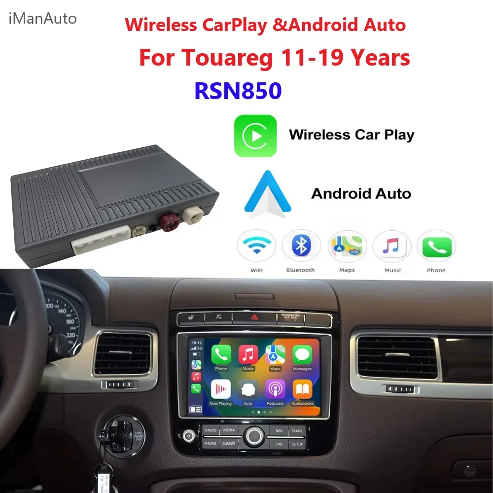 Wireless CarPlay Android Auto Module for Volkswagen Touareg RNS850 2012-2018 OEM Microphone
Wireless CarPlay Android Auto Module for Volkswagen Touareg RNS850 2012-2018 OEM Microphone