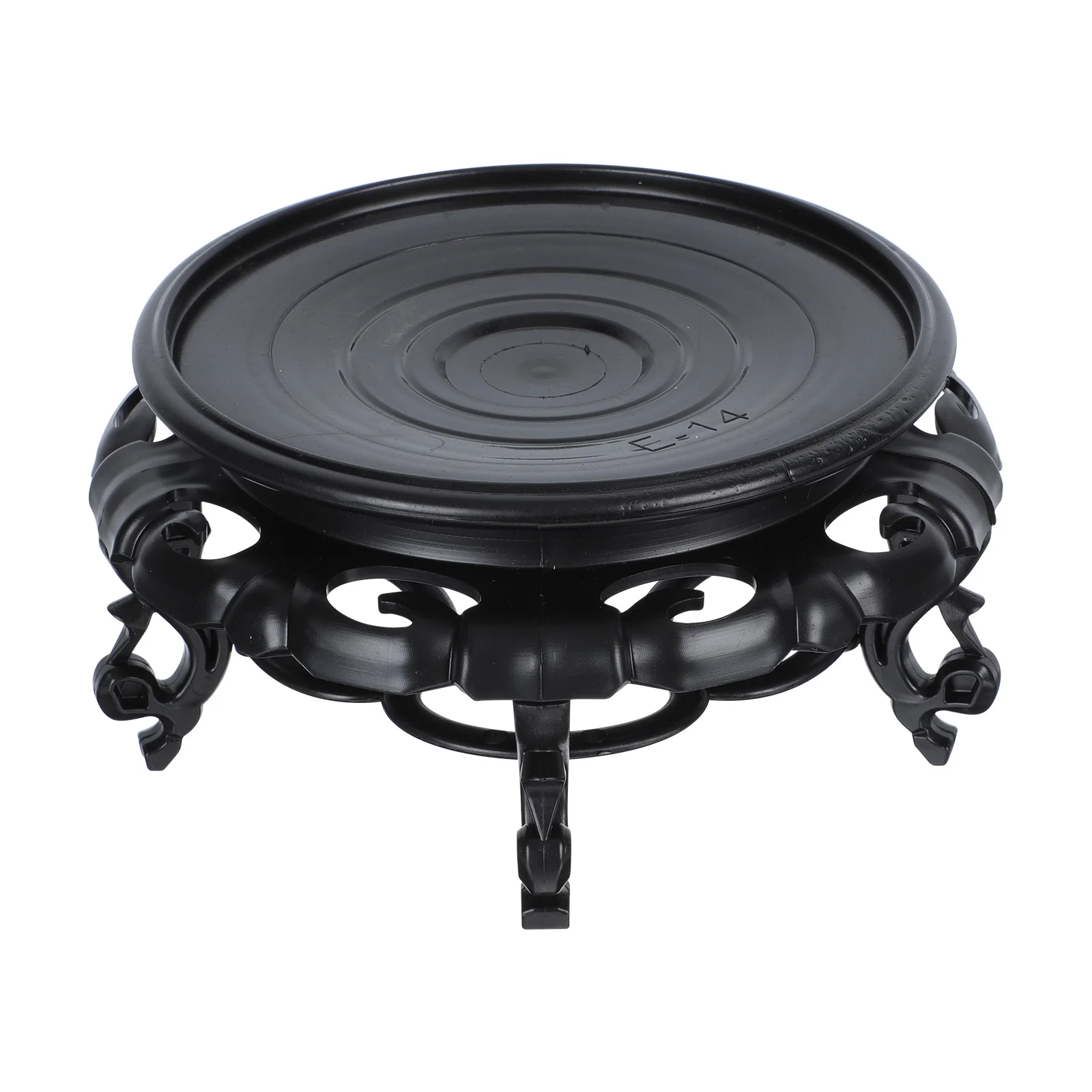 Tray Flower Stand Black Plant Decorative Statue Display Potted Base Resin Rack Flowerpot
Tray Flower Stand Black Plant Decorative Statue Display Potted Base Resin Rack Flowerpot