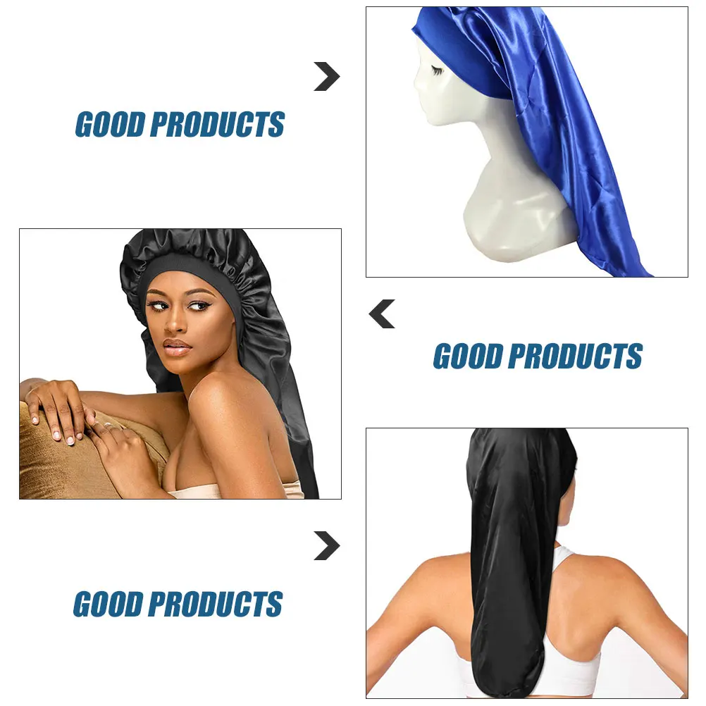 2pcs Elastic Sleep Hat For Long Braids Dreadlocks Hair Hair Care Tool Women Night Hat Soft Lightweight Smooth Polyester Fabric
2pcs Elastic Sleep Hat For Long Braids Dreadlocks Hair Hair Care Tool Women Night Hat Soft Lightweight Smooth Polyester Fabric