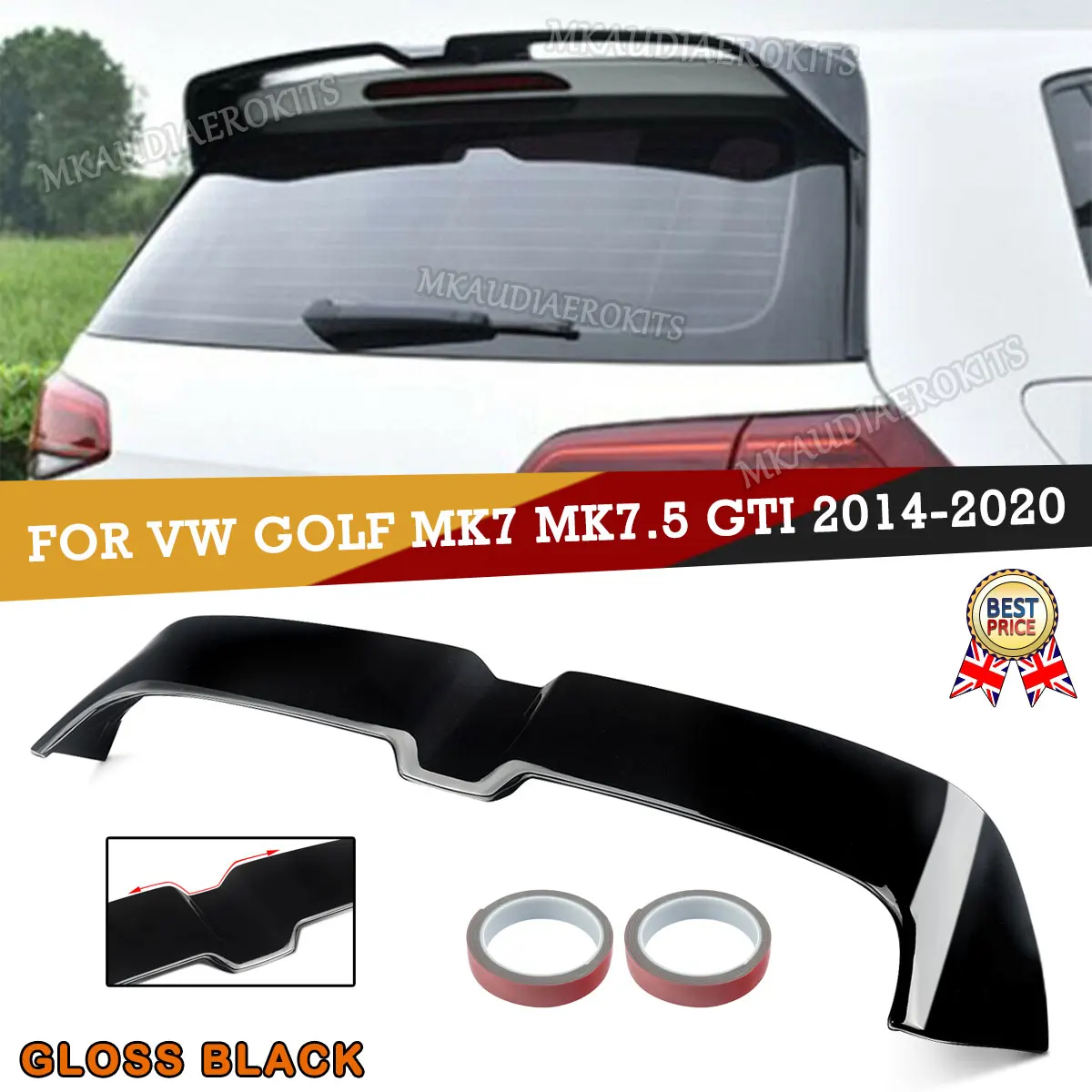 Roof Spoiler Compatible with For VW GOLF 7 MK7 MK7.5 GTI R 2014-2020 Hatchback Rear Roof Spoiler Rear Tail Wings Body Kit
Roof Spoiler Compatible with For VW GOLF 7 MK7 MK7.5 GTI R 2014-2020 Hatchback Rear Roof Spoiler Rear Tail Wings Body Kit
