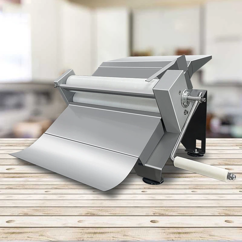Table Top Small Mini Dough Roller Pizza Rolling Machine Worm Wheel Commercial Use Manual Dough Roller
Table Top Small Mini Dough Roller Pizza Rolling Machine Worm Wheel Commercial Use Manual Dough Roller