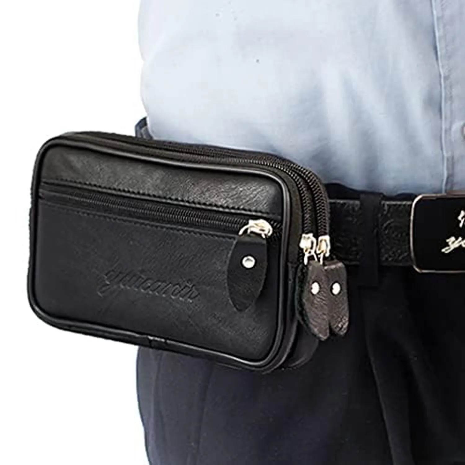 Men's Classic Waist Bag with Multiple Zippers and Large Capacity, Wear-Resistant Leather Belt Bag for Middle-Aged and Elderly, Casual Versatile Bag, Mobile Phone Bag, Daily Commuting, Black
Men's Classic Waist Bag with Multiple Zippers and Large Capacity, Wear-Resistant Leather Belt Bag for Middle-Aged and Elderly, Casual Versatile Bag, Mobile Phone Bag, Daily Commuting, Black