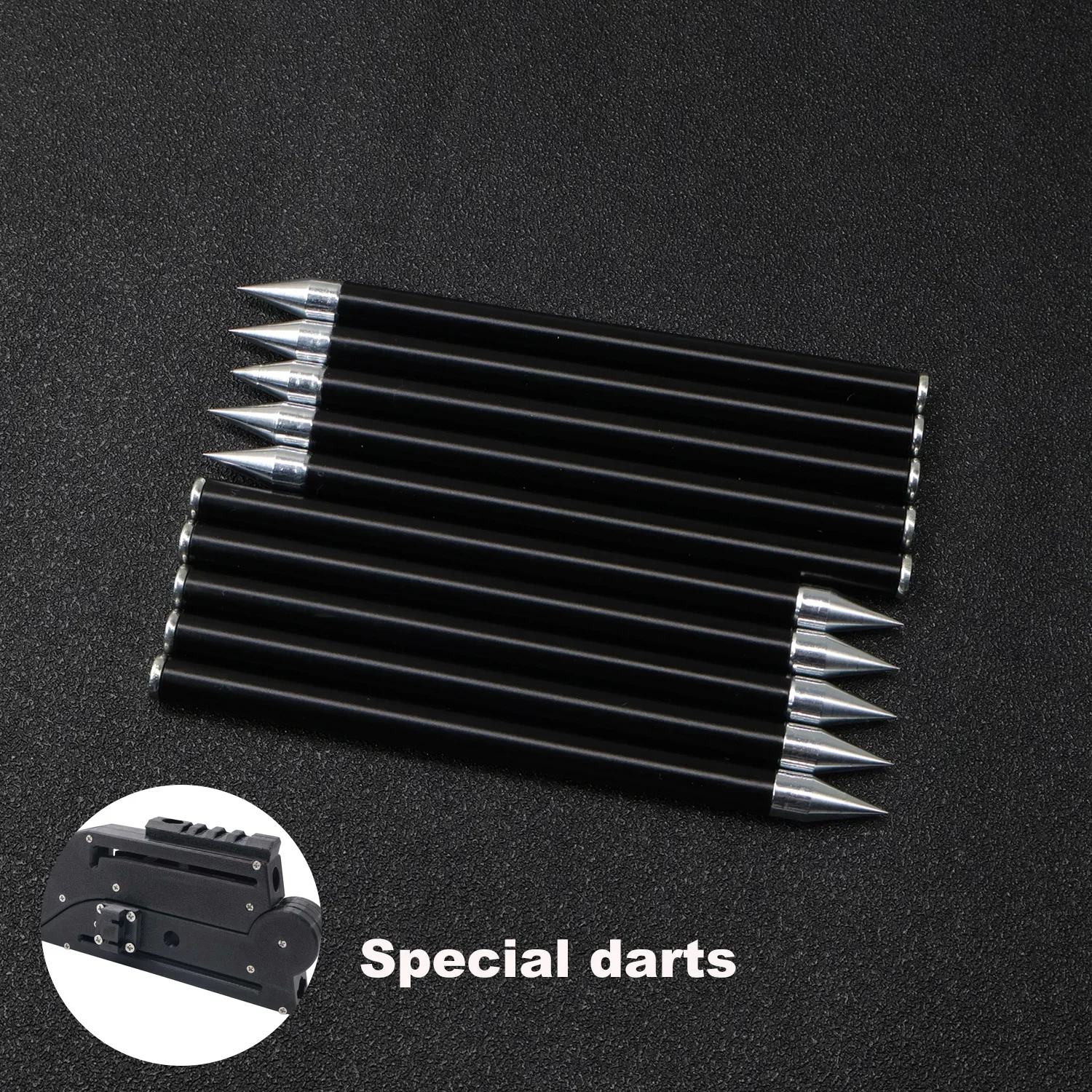 10PCS/20PCS 8mm Black Mini Folding Slingshot Special Featherless Short Arrow
10PCS/20PCS 8mm Black Mini Folding Slingshot Special Featherless Short Arrow