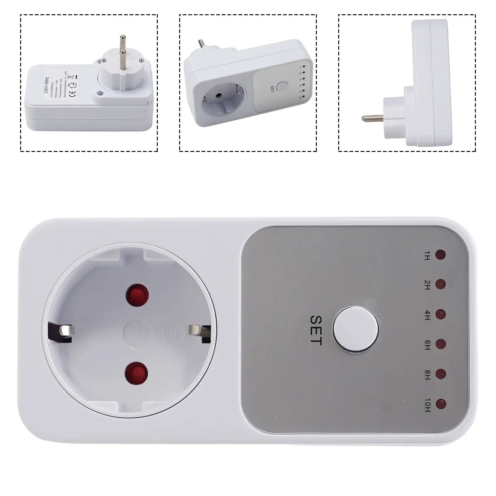 Countdown Timer Timer Socket 240V/50Hz Countdown Electronic Digital Timer Timing Socket White German European Standard PVC New
Countdown Timer Timer Socket 240V/50Hz Countdown Electronic Digital Timer Timing Socket White German European Standard PVC New