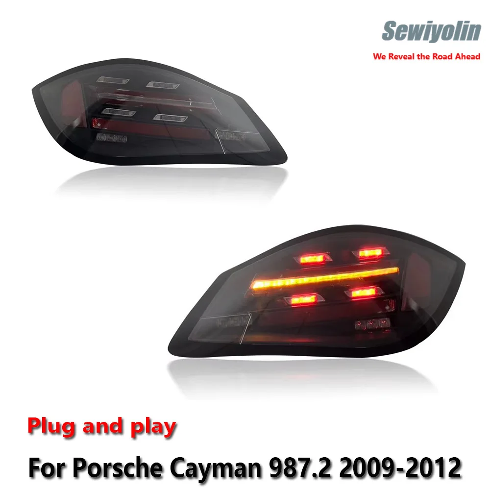 Задние фонари для Porsche Cayman 987.2, сборка задних фонарей 2009-2012, модифицированные светодиодные задние фонари с динамическим указателем поворота
Задние фонари для Porsche Cayman 987.2, сборка задних фонарей 2009-2012, модифицированные светодиодные задние фонари с динамическим указателем поворота
