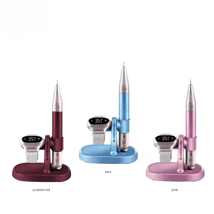 Wireless Docking Technology Cordless Nail E-file 35000RPM Rechargeable Nail Drill Machine Control by Watch
Wireless Docking Technology Cordless Nail E-file 35000RPM Rechargeable Nail Drill Machine Control by Watch