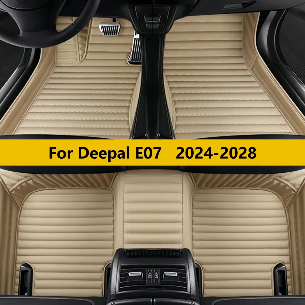 Custom Car floor MatS Fit For Deepal E07 2024 2025 2026 2027 2028 Auto full set carpet pads leather foot mat rugs
Custom Car floor MatS Fit For Deepal E07 2024 2025 2026 2027 2028 Auto full set carpet pads leather foot mat rugs