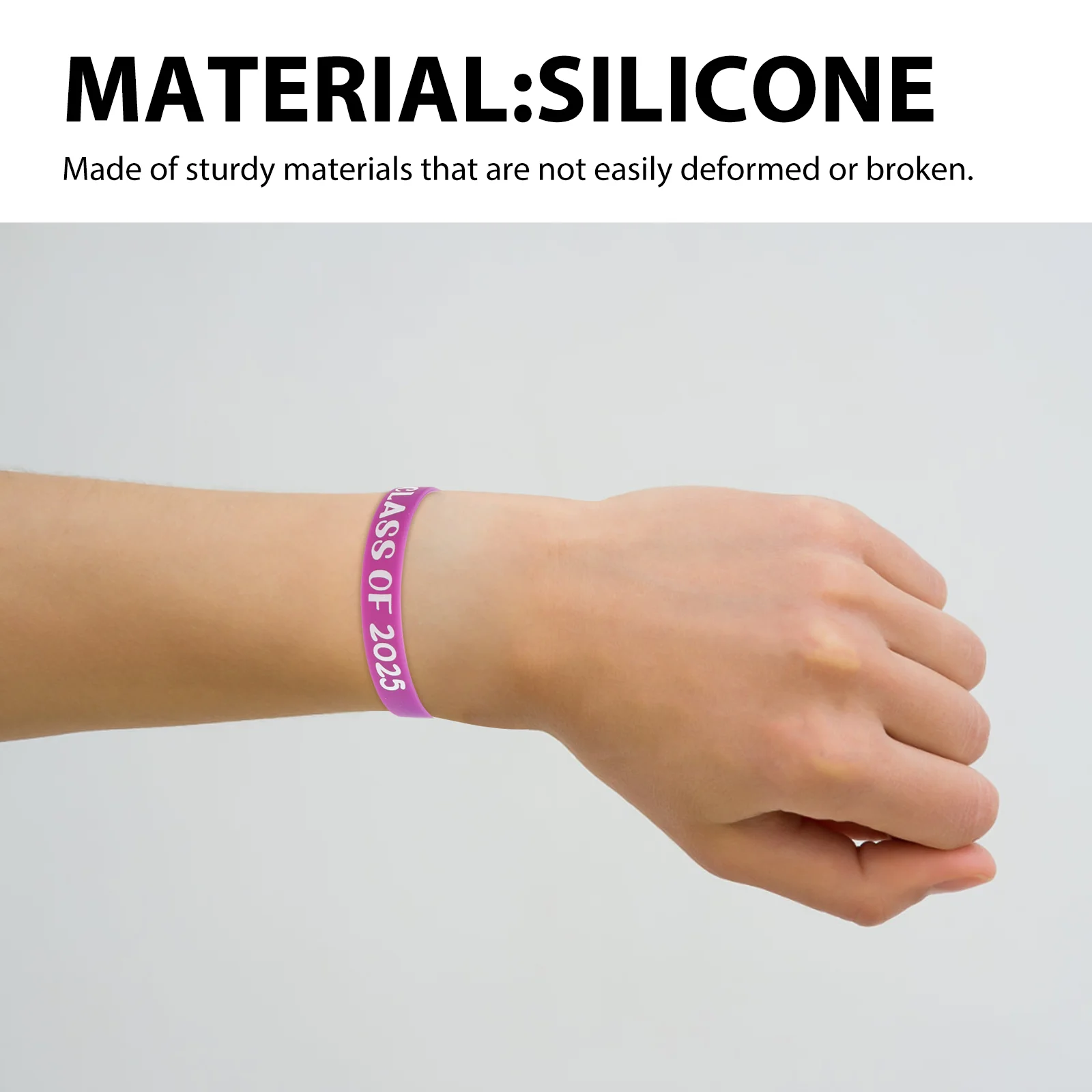 8pcs Graduation Bracelets Silicone Wristbands Class of 2025 Keepsake Gifts for Students Teacher Presents Party Supplies
8pcs Graduation Bracelets Silicone Wristbands Class of 2025 Keepsake Gifts for Students Teacher Presents Party Supplies