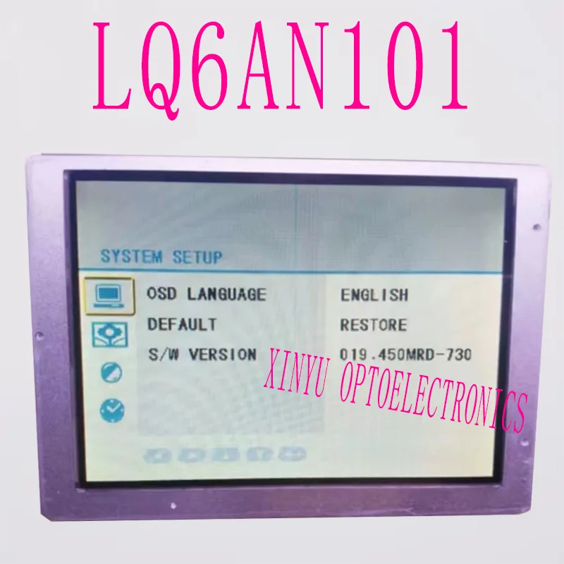 For Sharp Original 5.6 Inch LQ6AN101 LQ056A3AG01 LQ6AN102 Industrial LCD Panel Screen Display
For Sharp Original 5.6 Inch LQ6AN101 LQ056A3AG01 LQ6AN102 Industrial LCD Panel Screen Display