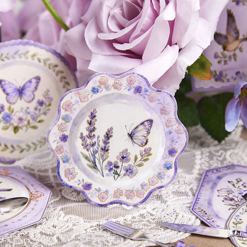 Mr.Paper 3Packs Dreamy European Garden Series Vintage Tableware Sticker Pack Floral Plate & Cutlery Decor for Journal Scrapbook
Mr.Paper 3Packs Dreamy European Garden Series Vintage Tableware Sticker Pack Floral Plate & Cutlery Decor for Journal Scrapbook