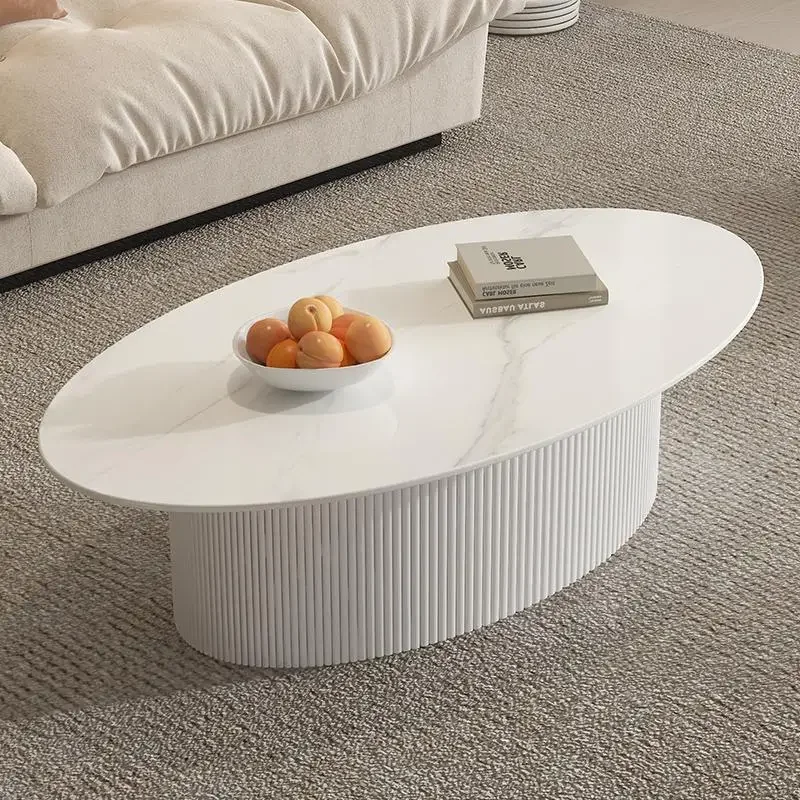 Aesthetic Design Coffee Table Oval Minimalist Cream Wind Living Room Tea Table Nordic Designer Tavolino Soggiorno Home Furniture
Aesthetic Design Coffee Table Oval Minimalist Cream Wind Living Room Tea Table Nordic Designer Tavolino Soggiorno Home Furniture
