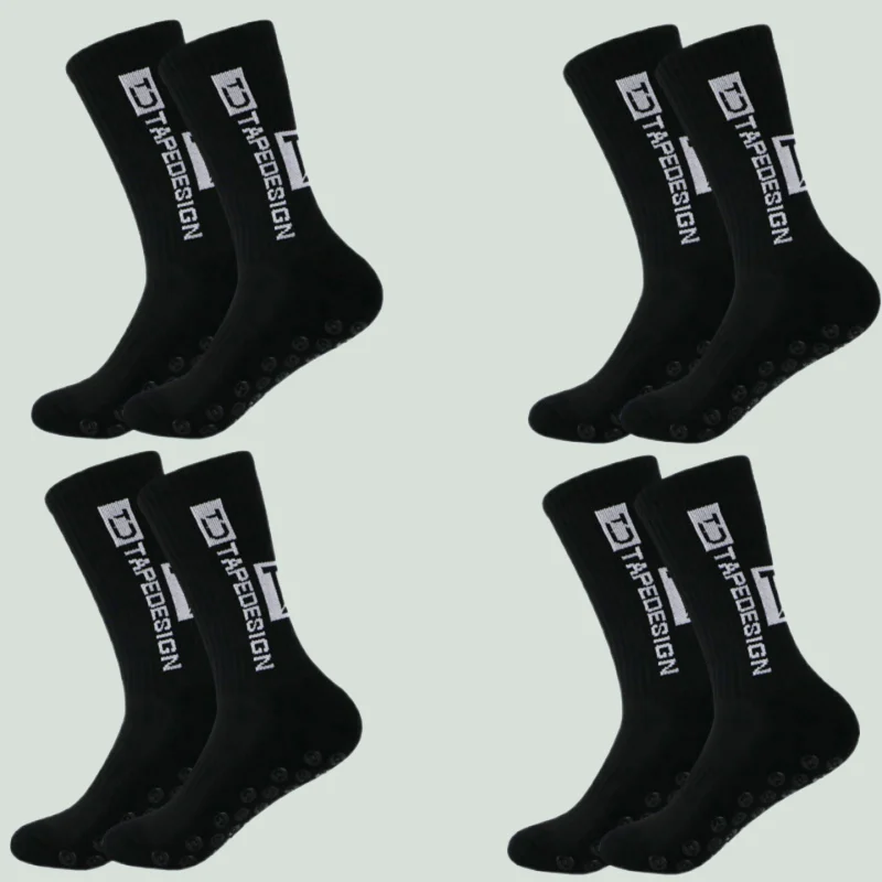 4 pairs of new anti slip band design football socks with mid calf anti slip football sports bike sports men's socks 
4 pairs of new anti slip band design football socks with mid calf anti slip football sports bike sports men's socks