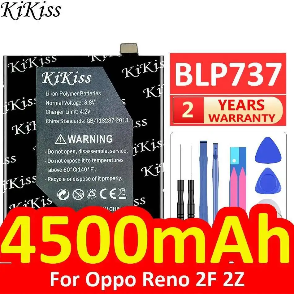 High-Efficiency BLP737 4500Mah For Oppo Reno 2F 2Z Mobile Phone Battery Fast Charging
High-Efficiency BLP737 4500Mah For Oppo Reno 2F 2Z Mobile Phone Battery Fast Charging
