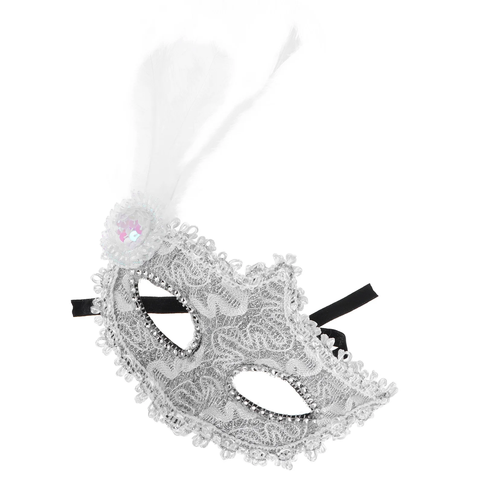 Half Edge Mask White Halloween Masquerade Party Costume Women Men Adjustable Strap Comfortable Mardi Gras Ball Prom
Half Edge Mask White Halloween Masquerade Party Costume Women Men Adjustable Strap Comfortable Mardi Gras Ball Prom