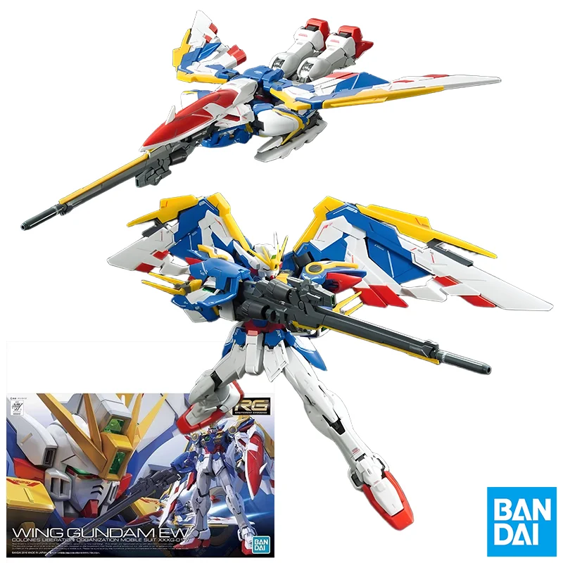 Оригинальная фигурка Bandai Gundam Model Kit RG 1/144 20 XXXG-01W Wing Gundam EW, коллекционная модель, экшн-фигурка, игрушки, подарки
Оригинальная фигурка Bandai Gundam Model Kit RG 1/144 20 XXXG-01W Wing Gundam EW, коллекционная модель, экшн-фигурка, игрушки, подарки