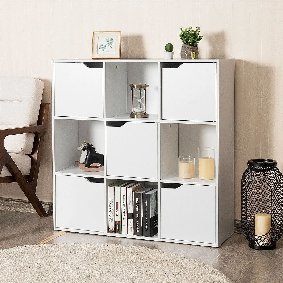 9 Cube Bookcase Cabinet Wood Bookcase Storage Shelves Room Divider Organization
9 Cube Bookcase Cabinet Wood Bookcase Storage Shelves Room Divider Organization