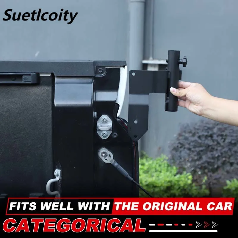 Suetlcoity For Toyota Tundra 2014-2025 Carbon Steel Black Car Tail Door Antenna Flagpole Bracket Trim Car Accessories
Suetlcoity For Toyota Tundra 2014-2025 Carbon Steel Black Car Tail Door Antenna Flagpole Bracket Trim Car Accessories