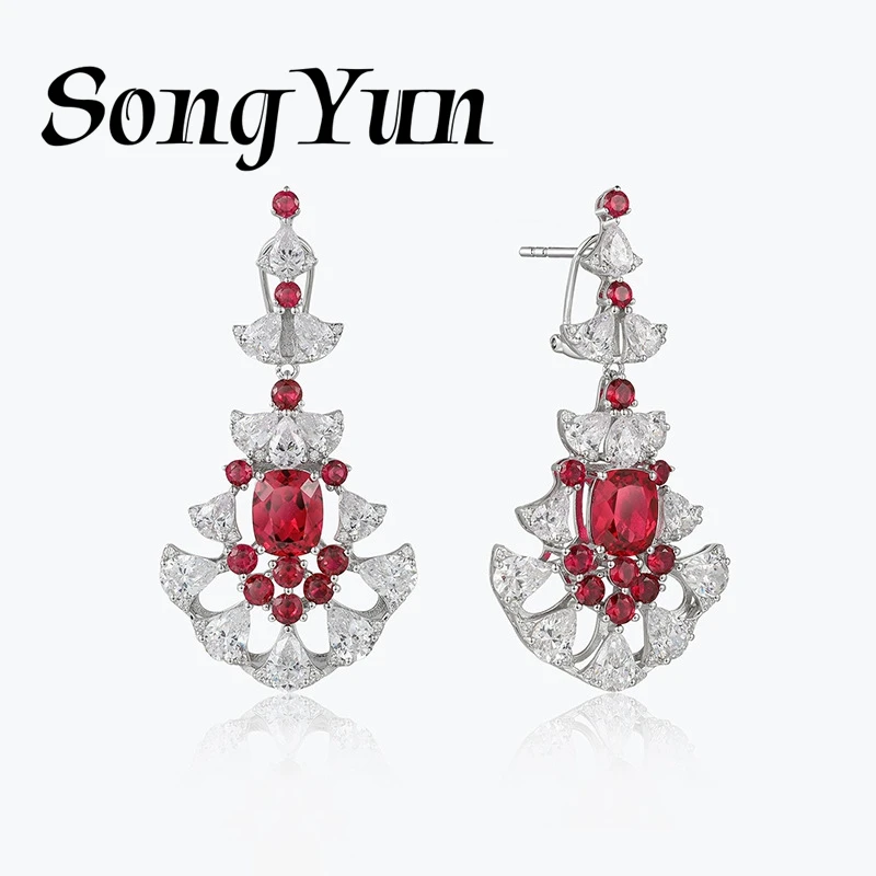 SONGYUN Designer Jewelry 925 Sterling Silver Earrings Zircon 5A Hoop Anniversary Ladies Real Gold Plated Fine Jewelry Earring
SONGYUN Designer Jewelry 925 Sterling Silver Earrings Zircon 5A Hoop Anniversary Ladies Real Gold Plated Fine Jewelry Earring