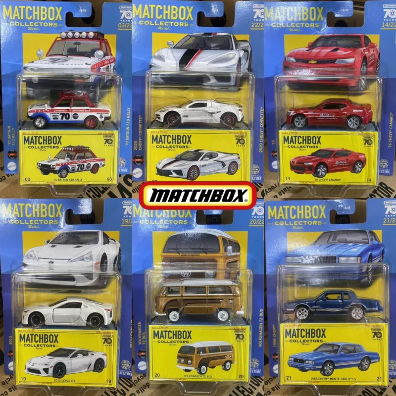 Matchbox Vollectors Car Boy Toy 1/64 Diecast DATSUN FORD COE DODGE CORVETTE 1969 TRIUMPH LEXUS LFA VOLKSWAGEN T2 BUS Gifts GBJ48
Matchbox Vollectors Car Boy Toy 1/64 Diecast DATSUN FORD COE DODGE CORVETTE 1969 TRIUMPH LEXUS LFA VOLKSWAGEN T2 BUS Gifts GBJ48