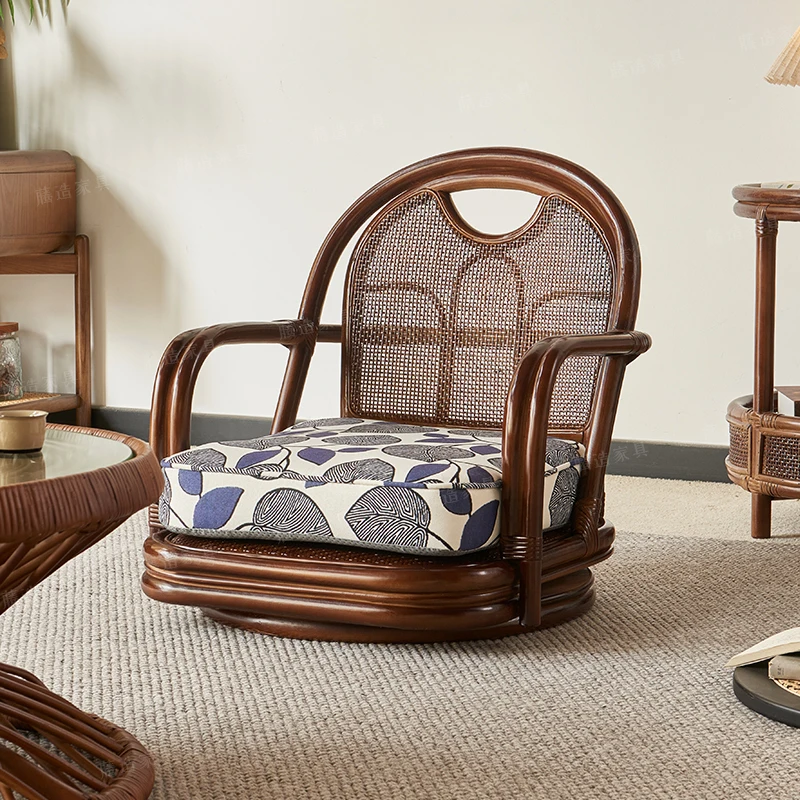 Handwoven Wicker Tea Chair Low Seat Cushion Armrest Southeast Asian Homestay
Handwoven Wicker Tea Chair Low Seat Cushion Armrest Southeast Asian Homestay